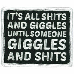 Hot Leathers It's All Shits and Giggles Patch PPW1002