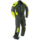 Joe Rocket Survivor Mens Black/Hi-Visibility Yellow Textile Riding Suit