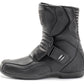 Joe Rocket Mens Solid Black Leather Mercury  Motorcycle Boots