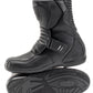 Joe Rocket Mens Solid Black Leather Mercury  Motorcycle Boots