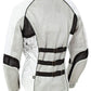 Close Out Joe Rocket 'Cleo 2.2' Womens Silver/Black/White Mesh Motorcycle Jacket - Size X-Large