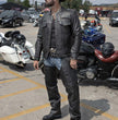 Milwaukee Leather MLM1506 Men's Black Premium Leather Motorcycle Jacket w/ Utility Pockets Cool-Tec Leather Treatement