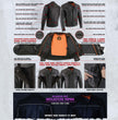 Milwaukee Leather MLM1506 Men's Black Premium Leather Motorcycle Jacket w/ Utility Pockets Cool-Tec Leather Treatement