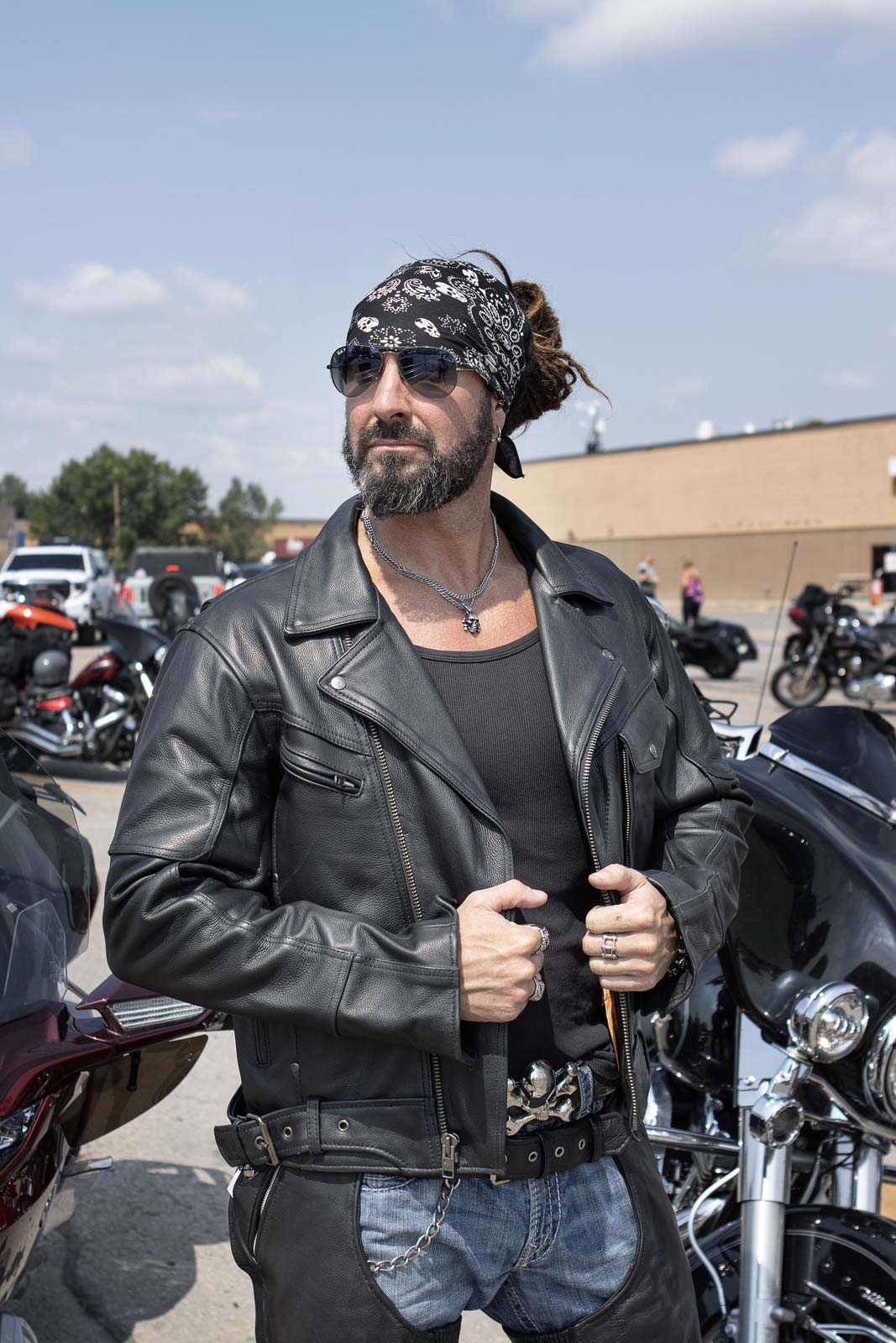 Milwaukee Leather MLM1570 Men's Black Premium Cowhide Leather