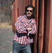 Milwaukee Leather MNG11638 Men's Red and Blue with White Long Sleeve Cotton Flannel Shirt