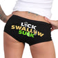 Hot Leathers Lick Swallow Suck Boy Shorts PTB7578