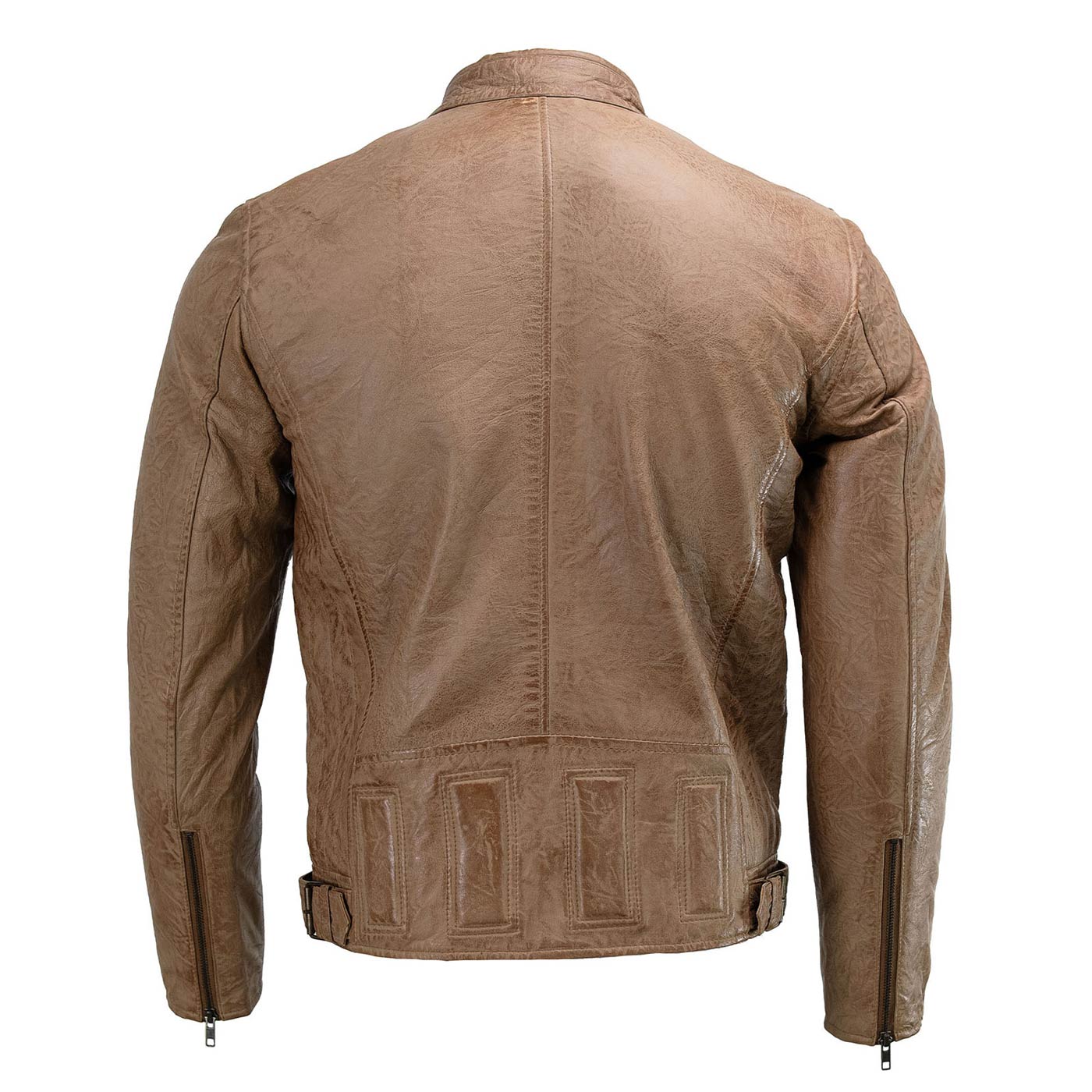 Milwaukee Leather SFM1835 Men's Saddle 'Cafe Racer' Leather