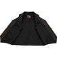 USA Leather 201 Men's Black 'Classy' Leather Motorcycle Vest with Snap Button Closure