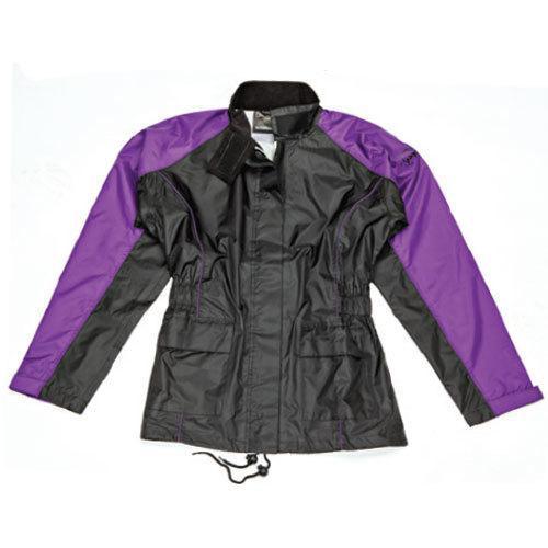 Joe Rocket 'RS-2' Womens Black/Purple Rain Suit