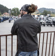 Milwaukee Leather MLM1516 Black Real Leather Motorcycle Jacket for Men – Vintage Brando Style Biker Jacket