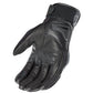 Joe Rocket Super Moto Men's Black and Hi-Viz Yellow Leather Gloves