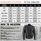 Milwaukee Leather LKM7006 Men's Classic Retro Distressed Brown Leather Jacket with CE Armor Protection