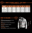 Milwaukee Leather LKM1711 Black Leather Motorcycle Jacket for Men, Thick Police Style Biker Jacket w/ Side Lace