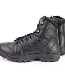 Milwaukee Leather MBM9115 Men's Black Leather 6-Inch Swat Style-Tactical Motorcycle Rider Biker Boots