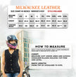 Milwaukee Leather MDL4000 Women's Black Plain Side 3 Snap Front Denim Vest