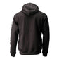 MMCC Men’s Bare Bones Riding Hoodie – Premium Cotton, Reflective Skull Sleeve, Full Zip - MPM1680