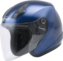 GMax 72-4813 OF-17 Open-Face Helmet Blue