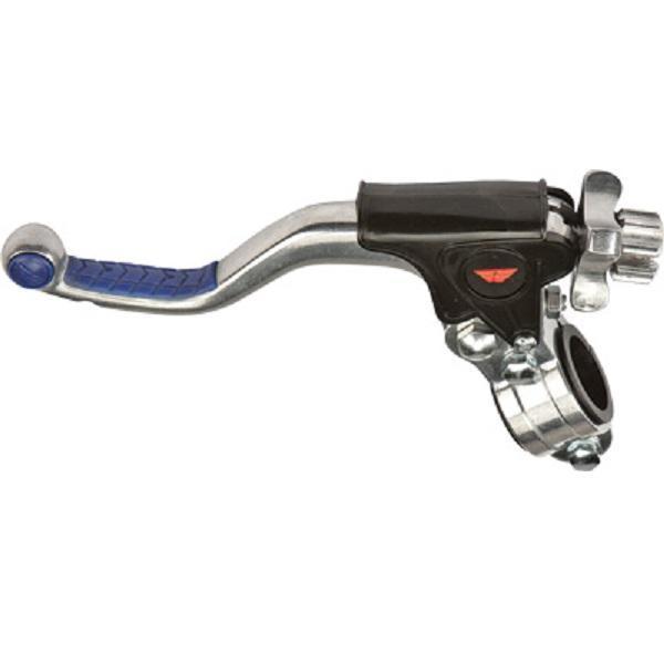 Fly Racing Pro Kit Shorty Lever For All 2-Stroke Blue Grip