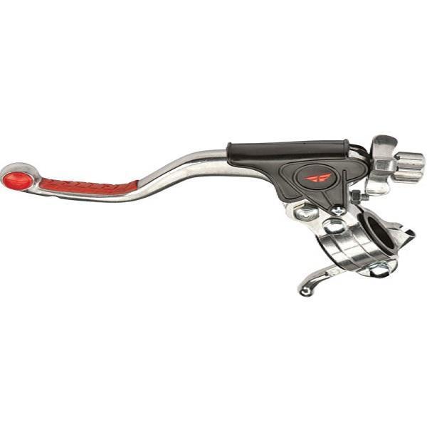 Fly Racing Pro Kit Shorty Red Grip Lever for All 4-Stroke