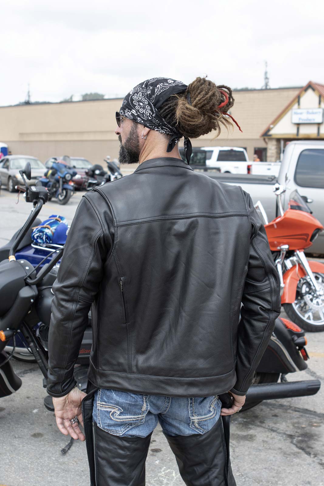 BACKDROP Leathers DIA JACKET バックドロップレザー カーミット
