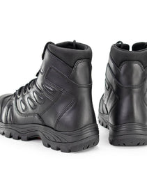 Milwaukee Leather MBM9115 Men's Black Leather 6-Inch Swat Style-Tactical Motorcycle Rider Biker Boots