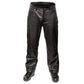 Milwaukee Motorcycle Clothing Co. Men’s Branson Black Premium Leather Biker Lined Pants –  5-Pocket  MMC50000