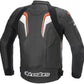 Alpinestars Men’s GP Plus R v3 Airflow Black with Fluorescent Red Leather Jacket