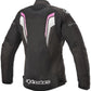 Alpinestars Women’s Stella T-GP Plus R v3 Airflow Black, White and Fuchsia Textile Jacket