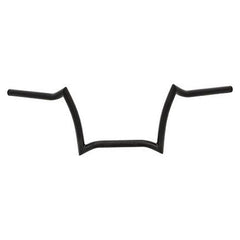 HardDrive 1 in. 'Z' Black Handlebars 9 in. Height for Harley Davidson 1981-Earlier All models