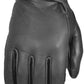 Fly Racing 'Rumble' Thin Black Leather Gloves