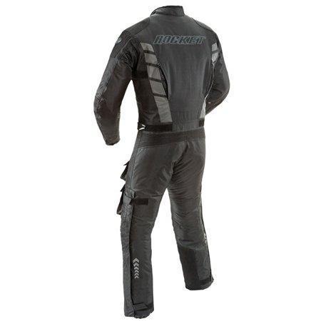 Joe Rocket 'Survivor' Mens Black Textile Riding Suit