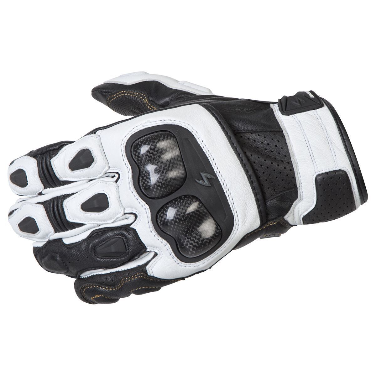 Scorpion SGS MKII White Leather Gloves