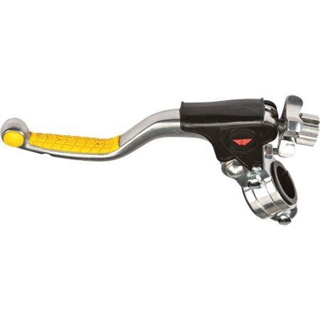 Fly Racing Pro Kit  Shorty Yellow Grip Lever for All 2-Stroke