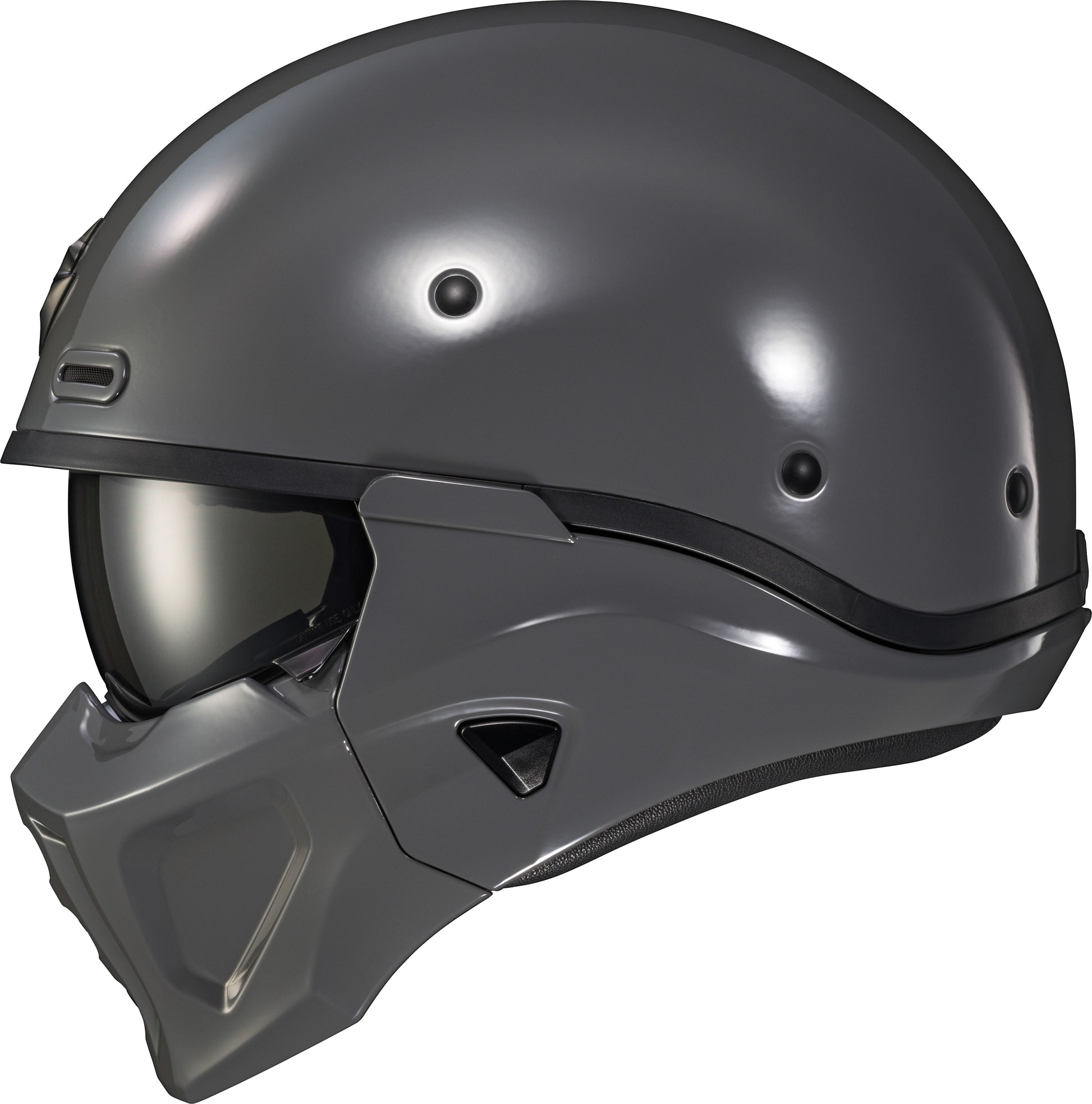 Scorpion Exo 75-1606 'Covert X' Open-Face Helmet Cement Grey