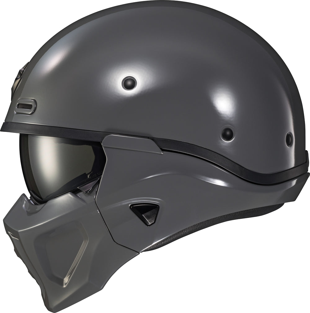 Scorpion Exo 75-1606 'Covert X' Open-Face Helmet Cement Grey