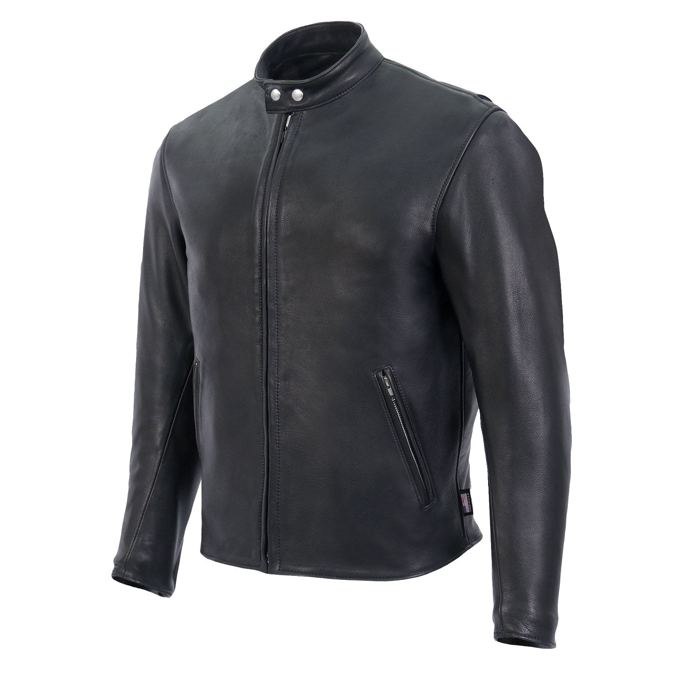 Milwaukee Leather USA MADE MLJKM5006 Men's Black Rumble Premium