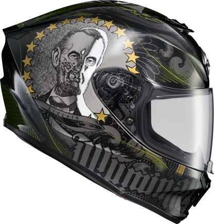 Scorpion Exo 75-2105 EX0-R420 'Illuminati 2' Full-Face Helmet Black