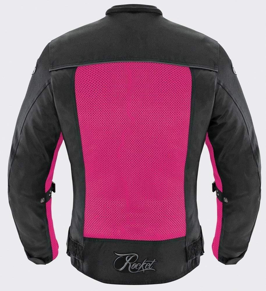 Joe Rocket Velocity Women's Pink/Black Mesh Jacket
