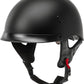 GMax HH-65 Full Dressed Half Helmet Matte Black