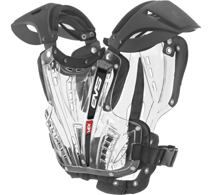 Close Out EVS 723417 Vex Clear/Black Chest Protector