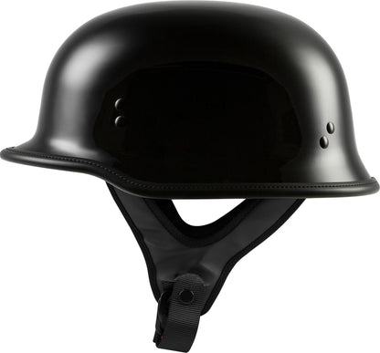Highway 21 9MM Gloss Black German Beanie Helmet