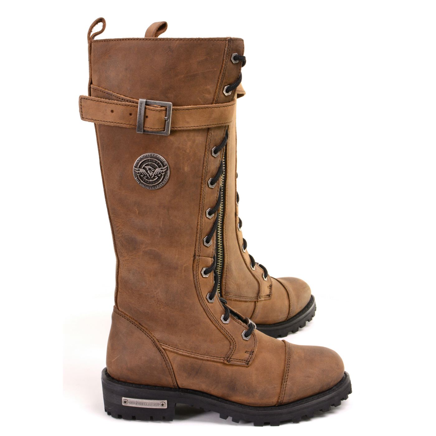 Womens tall harley davidson boots hotsell