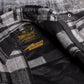 Cortech ‘The Bender’ Mens Red Tide Premium Motorcycle Riding Flannel Shirt with Armor