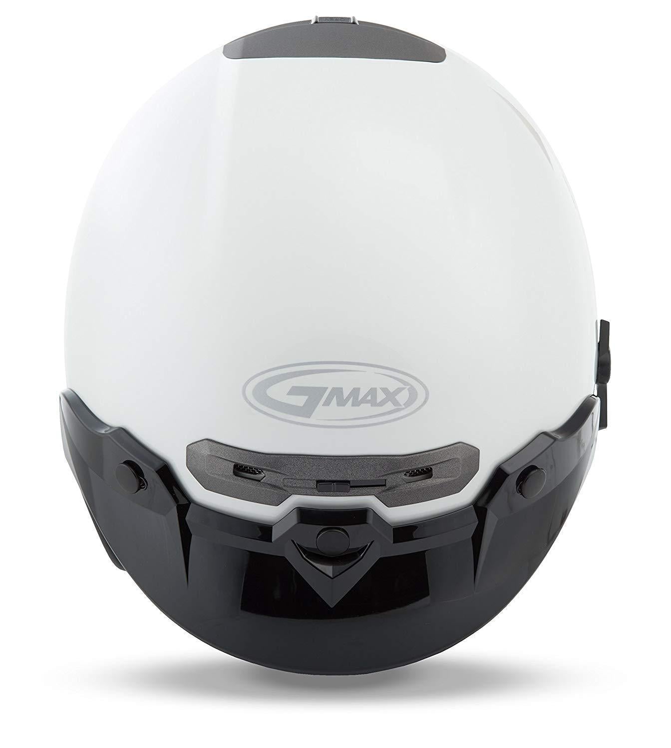 GMax GM32 Pearl White Open Face Helmet