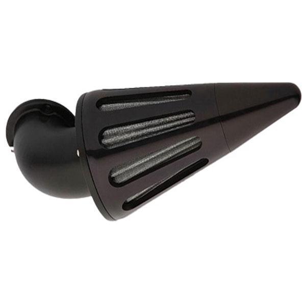 HardDrive Ram Chopped Black Air Cleaner for Harley Davidson Sportster, Big Twin