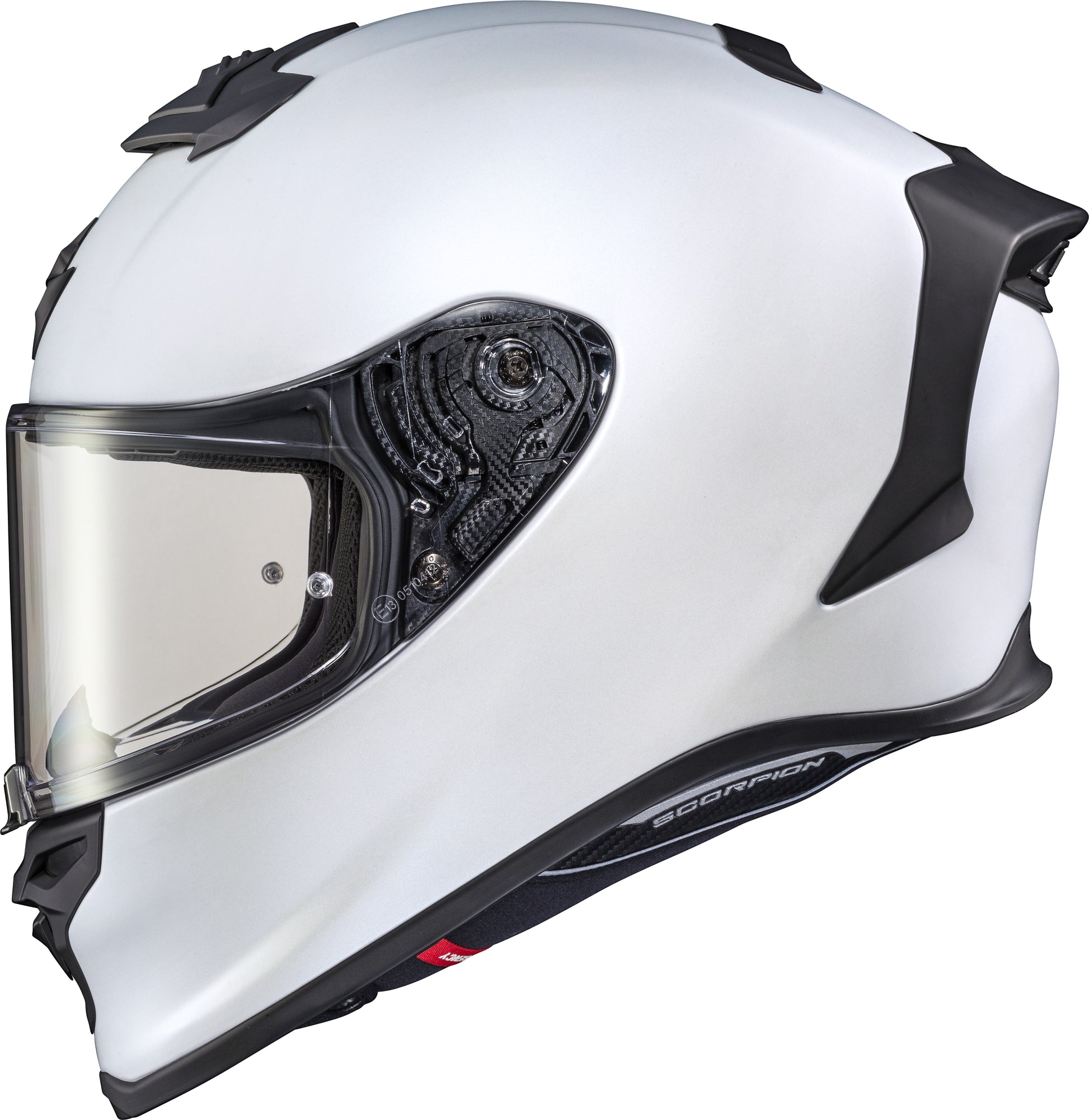 Scorpion Exo 75-1352 EXO-R1 'Air' Full Face Helmet Matte Pearl White