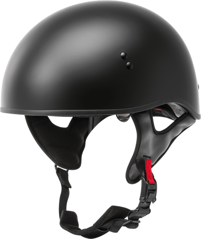 Gmax 72-5443 HH-65 Naked Half Helmet Matte Black