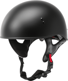 GMax 72-5443 HH-65 Naked Half Helmet Matte Black