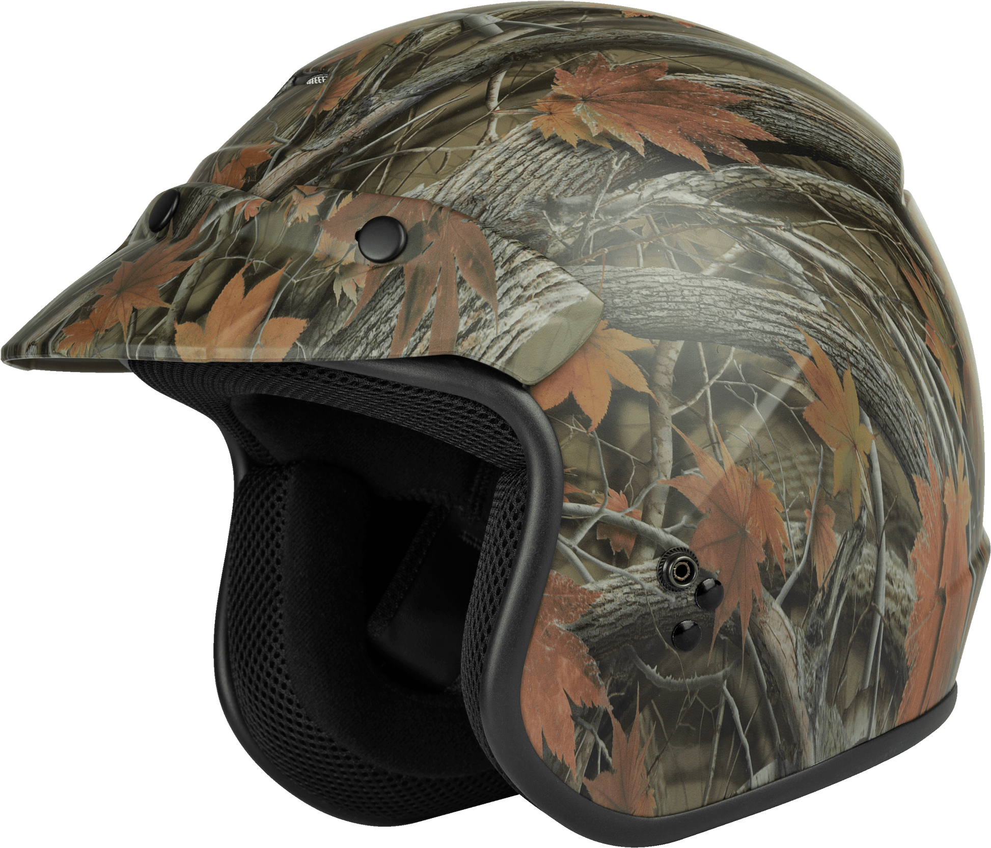 Gmax 72-5367 OF-2 Open-Face Helmet Leaf Camo