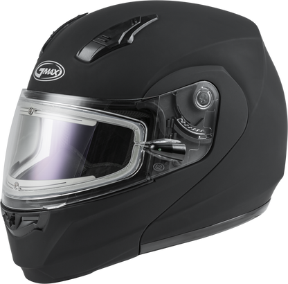 Gmax 72-5905 MD-04S Modular Snow Helmet W/Electric Shield Matte Blk